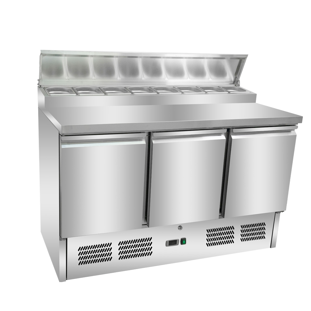 CNJT commercial refrigerator saladette counter
