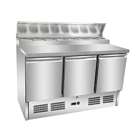 CNJT commercial refrigerator saladette counter