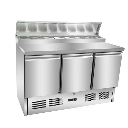CNJT commercial refrigerator saladette counter
